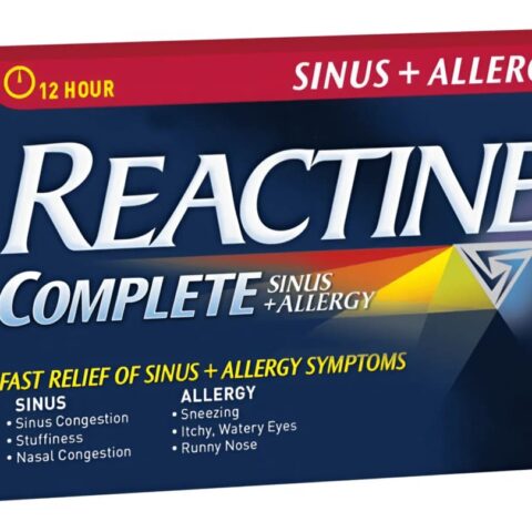 Reactine Complete Sinus + Allergy Tablets - 30s