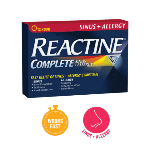 Reactine®: Complete Sinus & Allergy