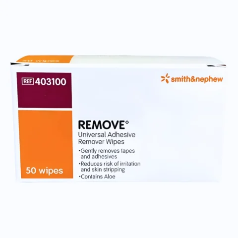 Remove Adhesive Remover Wipes (1 Box 50 Wipes)