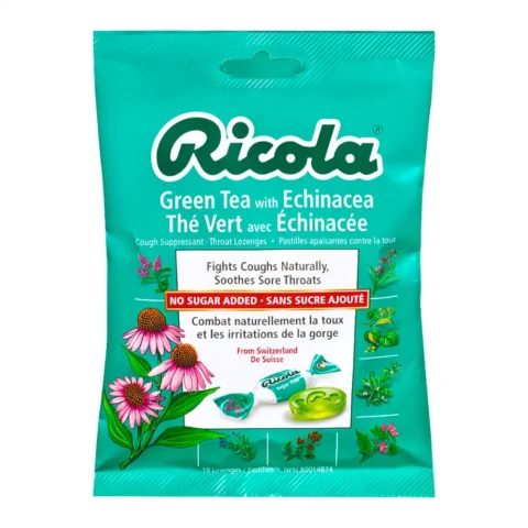 Ricola® Sugar Free Green Tea Throat Lozenges (Bag 19 pcs)