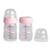 Spectra Baby Bottles Wide-Neck 160ml W/ Cap, Disc & Lid - Pk/2