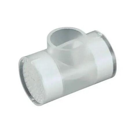 Bx/50 Portex Thermovent T Heat & Moisture Exchanger 1000Ml Range 15Mm Fenestrated (5G) Low-Res & Hi-Moist Output W/ Leak-Free Seal Sterile Latex-Free (Non-Returnable)