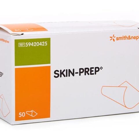 Skin-Prep Wipes - Box Of 50