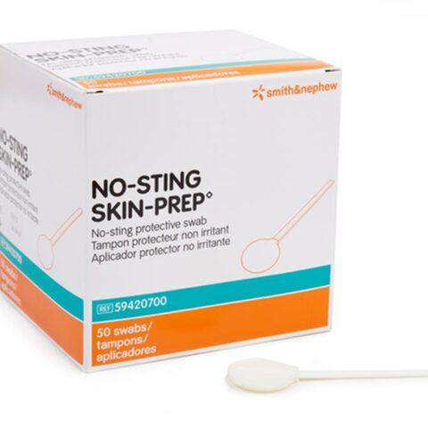 No Sting Skin-Prep Swabsticks - Box Of 50