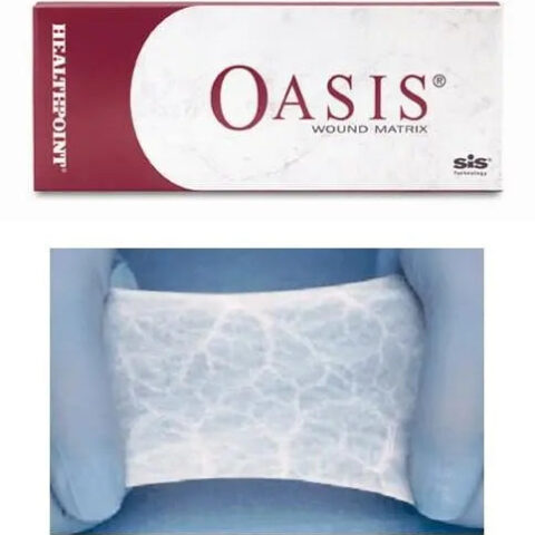 Oasis Wound Matrix Fenestrated, 7cm X 20cm (Non-Returnable) - Box Of 5