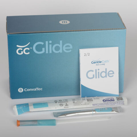 Gentlecath™ Glide Female Intermittent Urinary Catheter, 16 Fr - Box Of 30