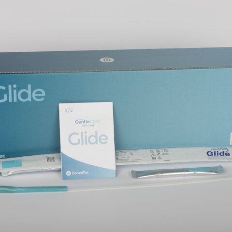Gentlecath™ Glide Male Coud Tip Intermittent Urinary Catheter, 12 Fr - Box Of 30