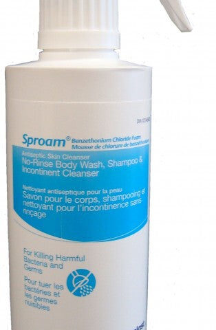Sproam, No Rinse Cleanser - 12 fl. oz./355 ml