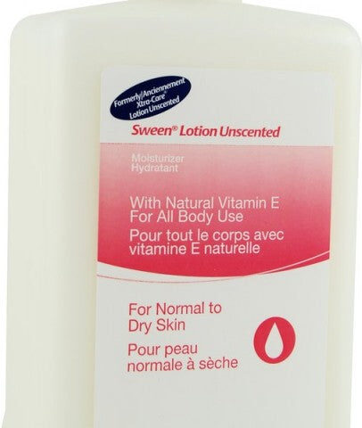 Sween® Unscented Lotion (formally Xtra-Care) With Natural Vitamin E, 620ml (21oz) with Pump