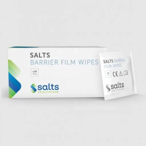 SALTS Barrier Film Wipes, 30/Box