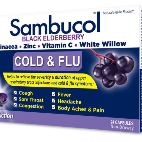 Sambucol: Cold & Flu Softgels