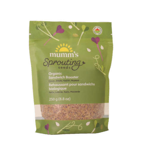 Mumm's: Sandwich Booster Sprouting Seeds