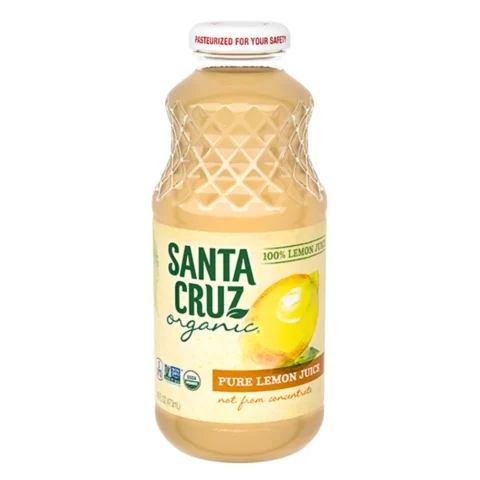 Santa Cruz Organic® 100% Pure Lemon Juice 32 fl oz (Per Each)