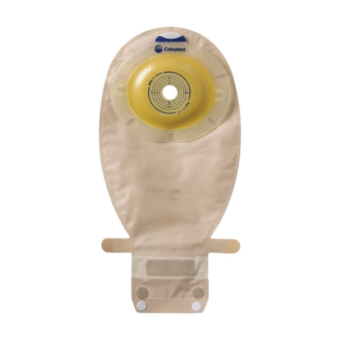 SenSura® Xpro One-Piece Drainable Pouch with Easiclose WIDE-Outlet, Transparent 12" (30cm), Convex light, Stoma Opening 3/8" - 3" (10mm - 76mm) - Box of 10