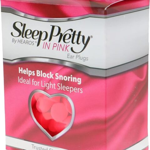 Sleep Pretty In Pink Women's Ear Plugs - 10 Pair