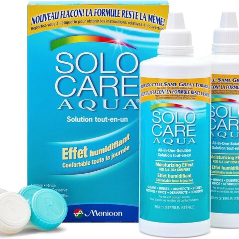 Solo Care Aqua All-In-One Solution - 2 x 360ml