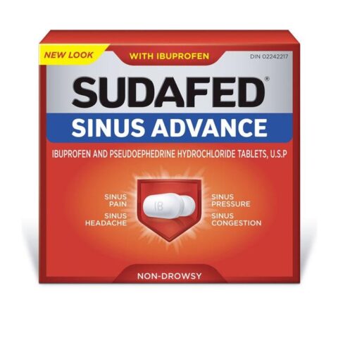 Sudafed: Sinus Advance