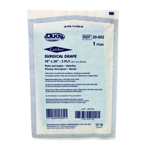 Surgical Drape – 18″ x 26″