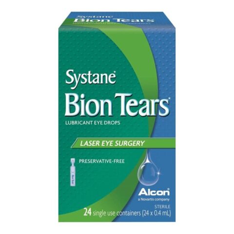 Systane Bion Tears Lubricant Eye Drops for Laser Eye Surgery - 24 x 0.4ml
