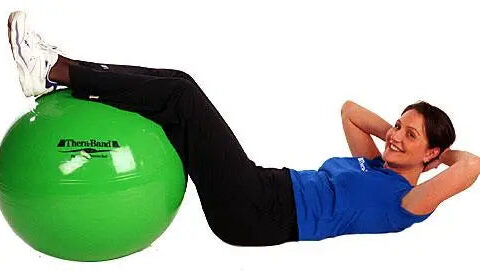 Theraband Exercize Ball 26in, Green (Non-Returnable) - Ea/1