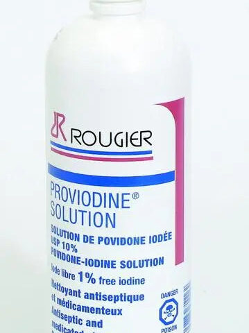 Proviodine Providone Iodine Solution 10%, 500ml. - Ea/1