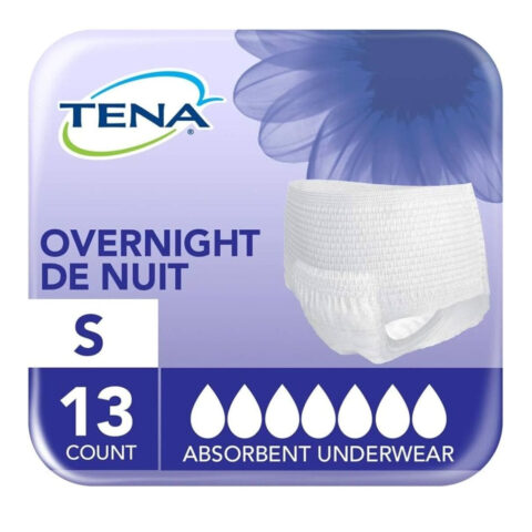 TENA Overnight Incontinence Underwear - Small - 13s