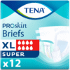 TENA ProSkin Unisex Incontinence Briefs - Super - Extra Large - 12s