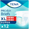 TENA Proskin Stretch Unisex Overnight Brief for Incontinence - Large/Extra Large - 12s