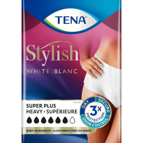 TENA Stylish Incontinence Underwear - Super Plus - S/M - 18s