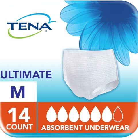 TENA Ultimate Incontinence Underwear Medium 14s