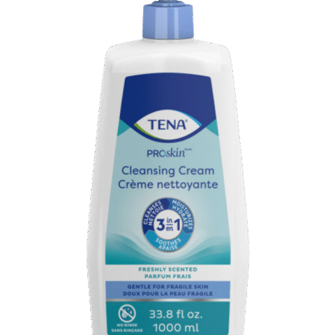 TENA ProSkin Cleansing Cream | Freshly Scented - 1000ml