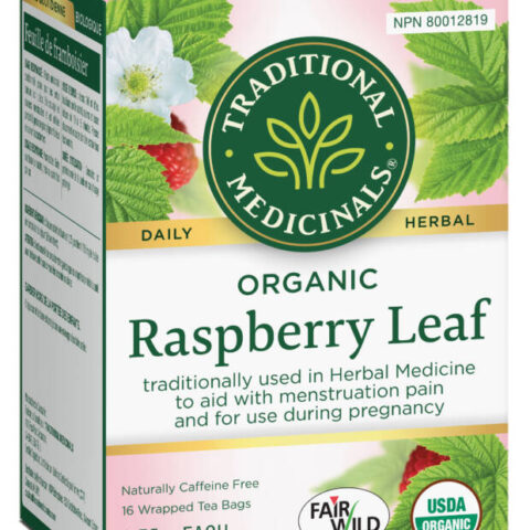 TRADITIONAL MEDICINALS ORGANIC RASPBERRY LEAF TEA 16BGTRADITIONAL MEDICINALS ORGANIC RASPBERRY LEAF TEA 16BG