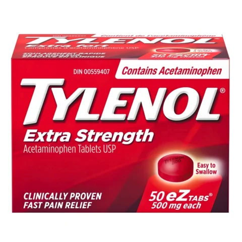 TYLENOL® Extra Strength 500mg Caplets (Per Each)