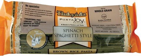 Tinkyada: Spinach Spaghetti