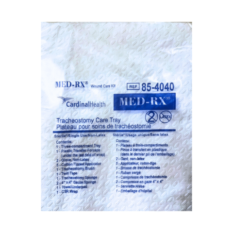 Trach Care Tray, Sterile, Latex-Free - Ea/1