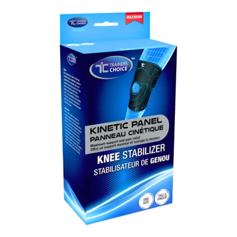 Trainers Choice Knee Stabilizer Black One Size (Per Each) - Father's Day Health Products