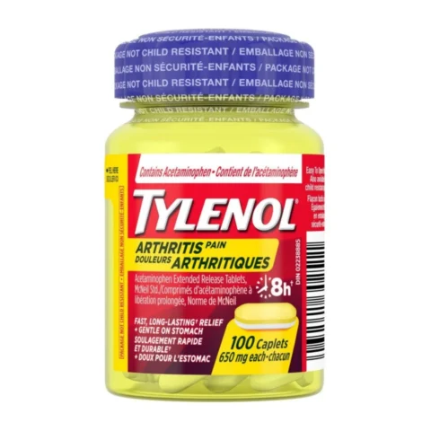 Tylenol Arthritis Pain Acetaminophen Caplets – 100’s