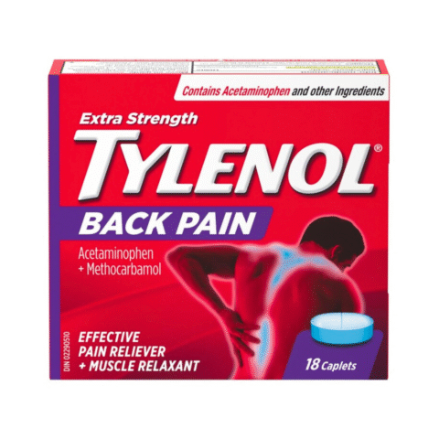 Tylenol* Back Pain Extra Strength Caplets - 18's