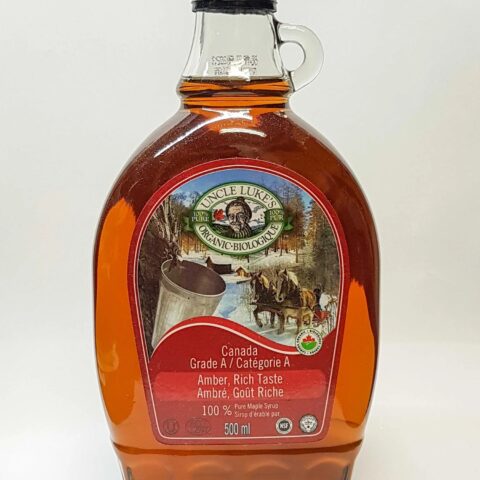 Uncle Luke's: Organic Maple Syrup Amber Rich Taste