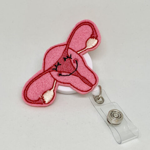 Uterus Retractable ID Holder
