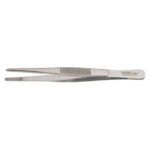 Vantage® Dressing Forceps, Serrated Tips, 5⅛"