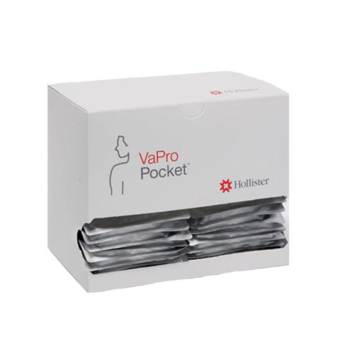 Vapro Plus Pocket Touch-Free Hydrophilic Intermittent Catheter, Ic, 14fr, 8in Bx/30