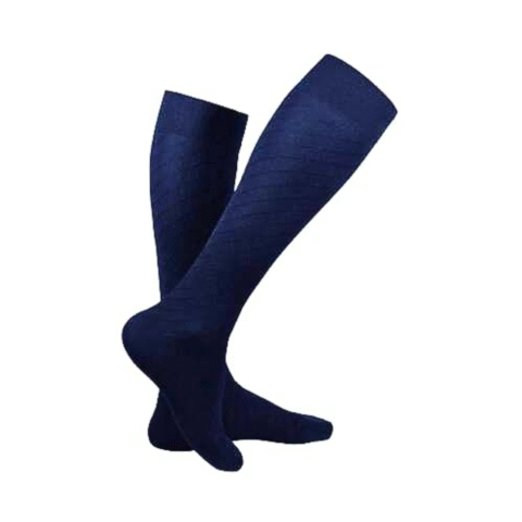 VENOSAN "MicroFiberline" Compression socks for Men 15-20 mmHg/ Size: LARGE, Color:NAVY
