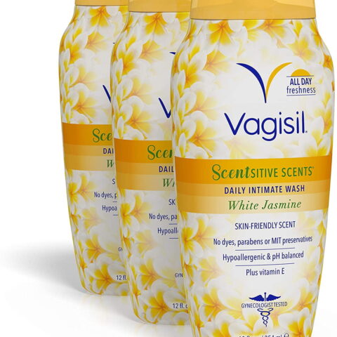 Vagisil Wash Scentsitive Scents White Jasmine 12oz (Pack of 3)