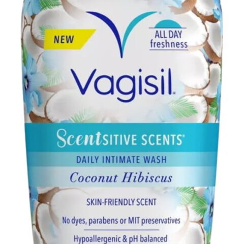 Vagisil Wash Scentsitive Scents Coconut Hibiscus 12oz (Pack of 3)