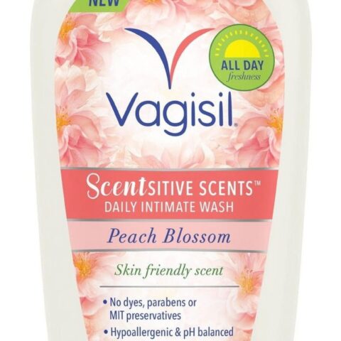 Vagisil Wash Scentsitive Scents Peach Blossom 12oz (Pack of 3)