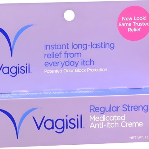 Vagisil Anti-Itch Creme Original Strength 1 oz (Pack of 4)