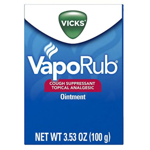 Vicks VapoRub Cough Suppressant Topical Ointment 3.53 oz (Pack of 16)
