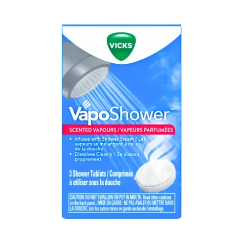 Vicks® VapoShower Scented Vapours Shower Tablets (Pkg 3 pcs)