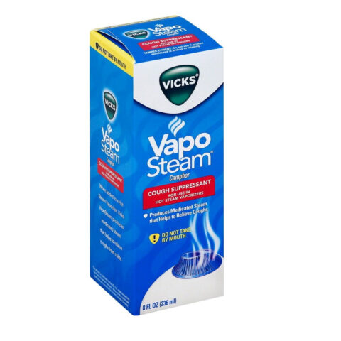 Vicks VapoSteam Cough Suppressant Liquid 8 oz (Pack of 2)